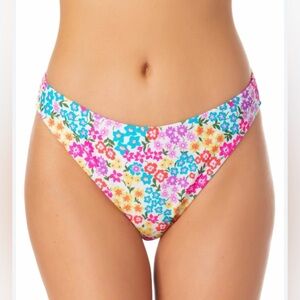 California Waves Juniors Swim Printed Bikini Bottoms Size XL